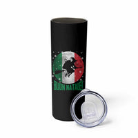 Buon Natale Italian Christmas Skinny Tumbler La Befana Italian Folklore Witch - Wonder Print Shop