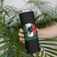 Buon Natale Italian Christmas Skinny Tumbler La Befana Italian Folklore Witch - Wonder Print Shop