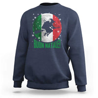 Buon Natale Italian Christmas Sweatshirt La Befana Italian Folklore Witch - Wonder Print Shop