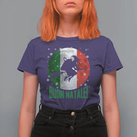 Buon Natale Italian Christmas T Shirt For Women La Befana Italian Folklore Witch - Wonder Print Shop