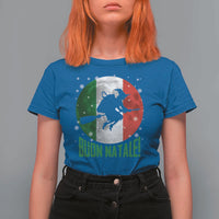 Buon Natale Italian Christmas T Shirt For Women La Befana Italian Folklore Witch - Wonder Print Shop