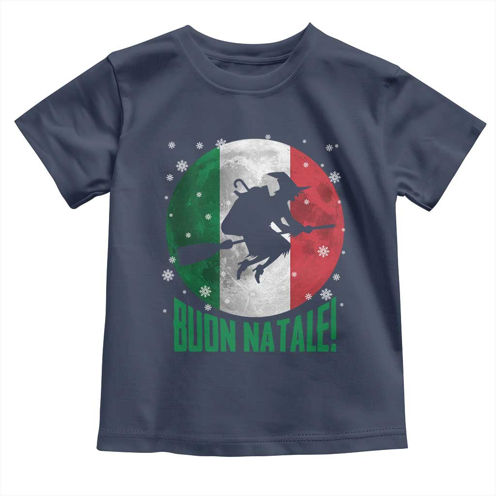 Buon Natale Italian Christmas Toddler T Shirt La Befana Italian Folklore Witch - Wonder Print Shop