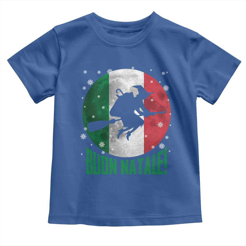 Buon Natale Italian Christmas Toddler T Shirt La Befana Italian Folklore Witch - Wonder Print Shop