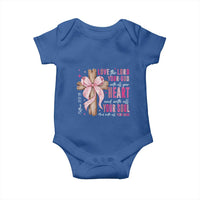 Christian Religious God Baby Onesie Love The Lord Your God With All Your Heart Bible Valentine's Day