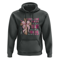 Christian Religious God Hoodie Love The Lord Your God With All Your Heart Bible Valentine's Day