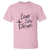 Love Like Jesus T Shirt Christian Religious God Valentine's Day Pink Heart