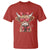 Funny Western Highland Cow Farm Valentine T Shirt