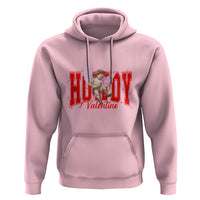 Funny Howdy Valentine Hoodie Valentine's Day Western Cowboy Cupid