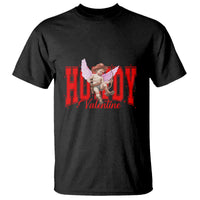 Funny Howdy Valentine T Shirt Valentine's Day Western Cowboy Cupid