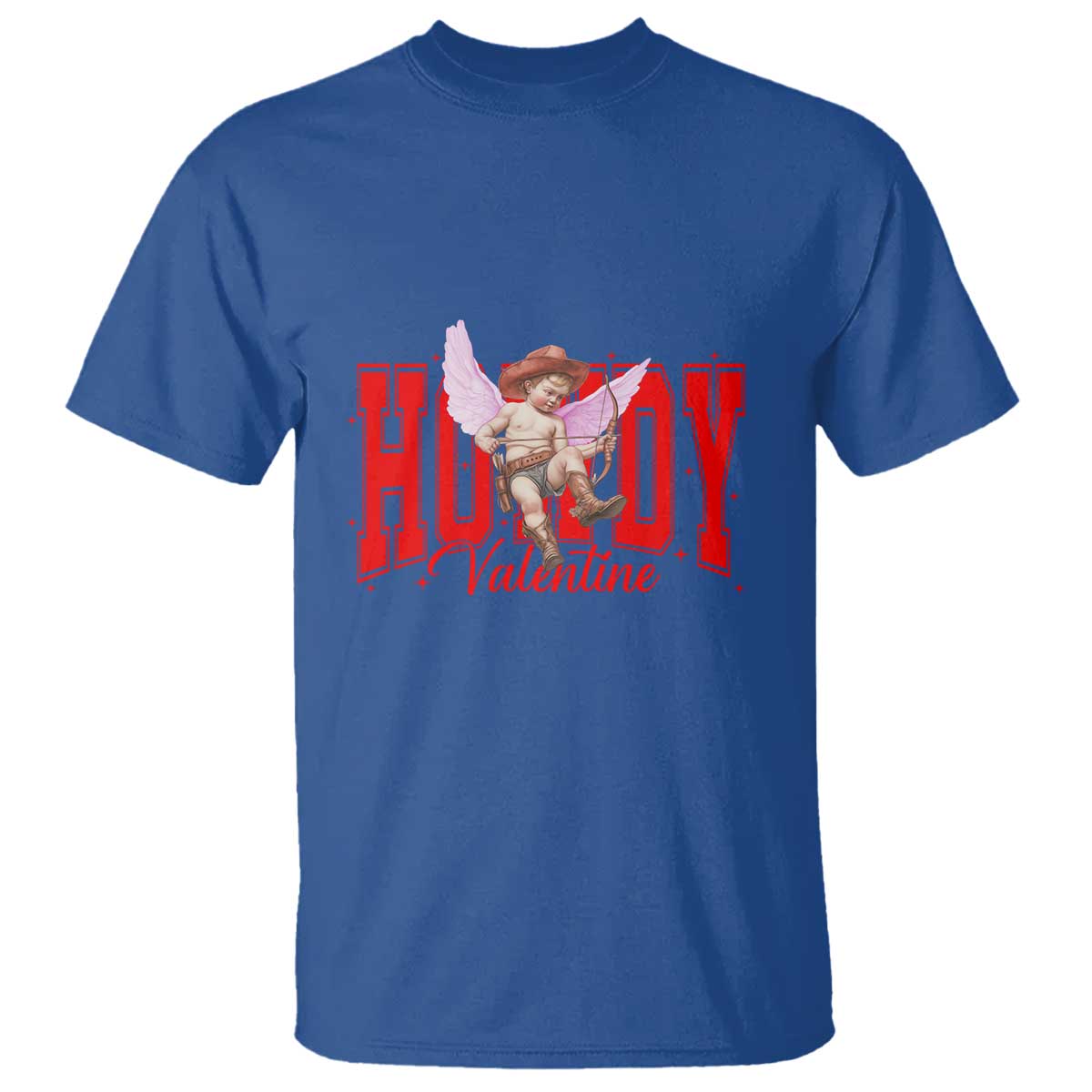 Funny Howdy Valentine T Shirt Valentine's Day Western Cowboy Cupid