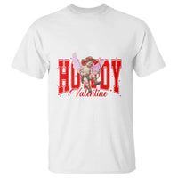 Funny Howdy Valentine T Shirt Valentine's Day Western Cowboy Cupid