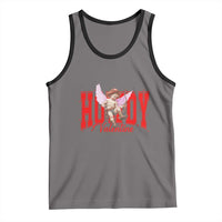 Funny Howdy Valentine Tank Top Valentine's Day Western Cowboy Cupid