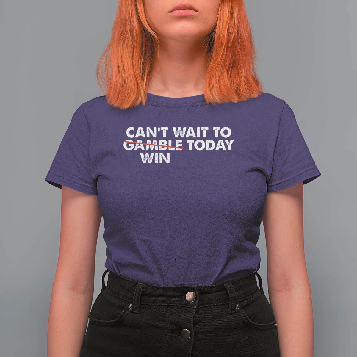 Funny Can't Wait To Gamble Win Today T Shirt For Women Gambling Game