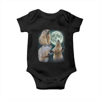 Funny Three Groundhog Moon Groundhog Day Meme Baby Onesie - Wonder Print Shop