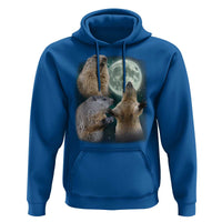 Funny Three Groundhog Moon Groundhog Day Meme Hoodie - Wonder Print Shop