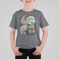 Funny Three Groundhog Moon Groundhog Day Meme T Shirt For Kid - Wonder Print Shop