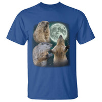 Funny Three Groundhog Moon Groundhog Day Meme T Shirt - Wonder Print Shop