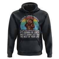 Funny Groundhog Day Hoodie I Will Give You A Winter Prediction Woodchuck Movie