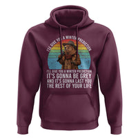 Funny Groundhog Day Hoodie I Will Give You A Winter Prediction Woodchuck Movie