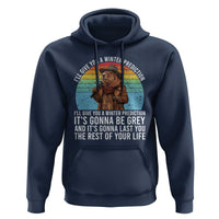 Funny Groundhog Day Hoodie I Will Give You A Winter Prediction Woodchuck Movie