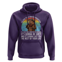 Funny Groundhog Day Hoodie I Will Give You A Winter Prediction Woodchuck Movie