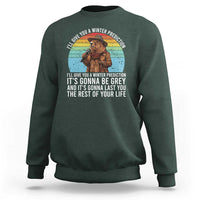 Funny Groundhog Day Sweatshirt I Will Give You A Winter Prediction Woodchuck Movie