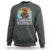 Funny Groundhog Day Sweatshirt I Will Give You A Winter Prediction Woodchuck Movie