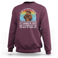 Funny Groundhog Day Sweatshirt I Will Give You A Winter Prediction Woodchuck Movie