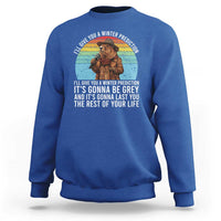 Funny Groundhog Day Sweatshirt I Will Give You A Winter Prediction Woodchuck Movie
