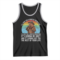 Funny Groundhog Day Tank Top I Will Give You A Winter Prediction Woodchuck Movie