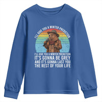 Funny Groundhog Day Youth Sweatshirt I Will Give You A Winter Prediction Woodchuck Movie