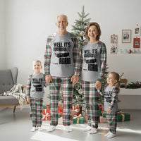Well Its Groundhog Day Again Plaid Pajama Set Funny Woodchuck Groundhog - Wonder Print Shop