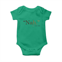 Rosa Parks Quote Baby Onesie Nah 1955 Melanin Black Movement Protest