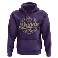 Funny New Dad 2026 Hoodie Promoted To Daddy Est 2026 - Wonder Print Shop
