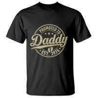Funny New Dad 2026 T Shirt Promoted To Daddy Est 2026 - Wonder Print Shop