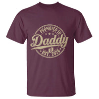 Funny New Dad 2026 T Shirt Promoted To Daddy Est 2026 - Wonder Print Shop