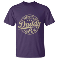 Funny New Dad 2026 T Shirt Promoted To Daddy Est 2026 - Wonder Print Shop