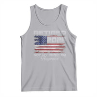 Retired 2026 Not My Problem Anymore Tank Top Funny Retirement 2026 Vintage American Flag - Wonder Print Shop