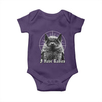 I Have Rabies Bat Baby Onesie Funny Meme Quotes Gothic - Wonder Print Shop