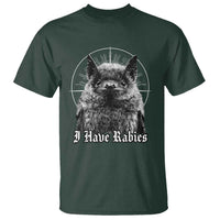 I Have Rabies Bat T Shirt Funny Meme Quotes Gothic - Wonder Print Shop