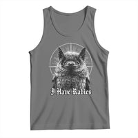 I Have Rabies Bat Tank Top Funny Meme Quotes Gothic - Wonder Print Shop