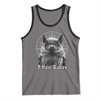 I Have Rabies Bat Tank Top Funny Meme Quotes Gothic - Wonder Print Shop