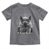 I Have Rabies Bat Toddler T Shirt Funny Meme Quotes Gothic - Wonder Print Shop