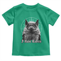 I Have Rabies Bat Toddler T Shirt Funny Meme Quotes Gothic - Wonder Print Shop
