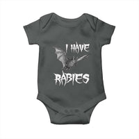 I Have Rabies Bat Baby Onesie Funny Meme Quotes - Wonder Print Shop