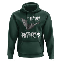 I Have Rabies Bat Hoodie Funny Meme Quotes - Wonder Print Shop