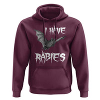 I Have Rabies Bat Hoodie Funny Meme Quotes - Wonder Print Shop