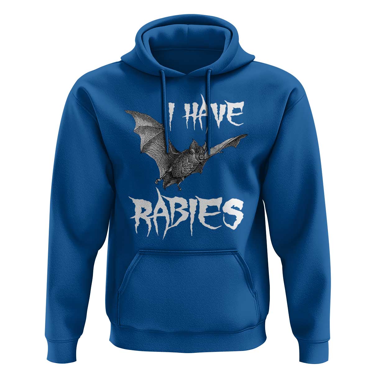 I Have Rabies Bat Hoodie Funny Meme Quotes - Wonder Print Shop