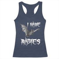 I Have Rabies Bat Racerback Tank Top Funny Meme Quotes - Wonder Print Shop