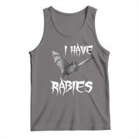 I Have Rabies Bat Tank Top Funny Meme Quotes - Wonder Print Shop